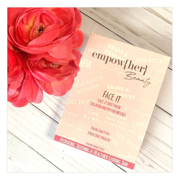 Sephora Other - NEW Empow{her} Beauty Face It 5 Piece Sheet Mask Set